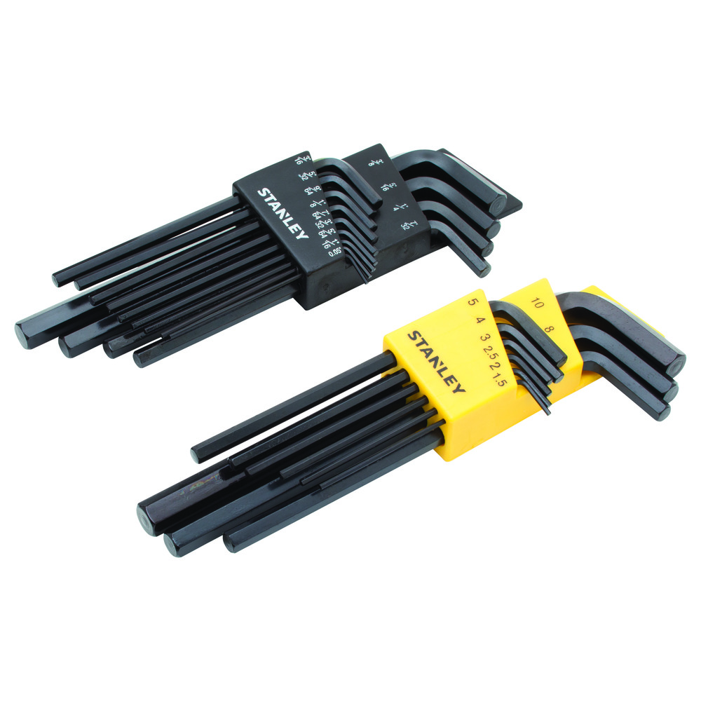 HEX KEY SET METRIC/IMPRL 22 STL BK OXD