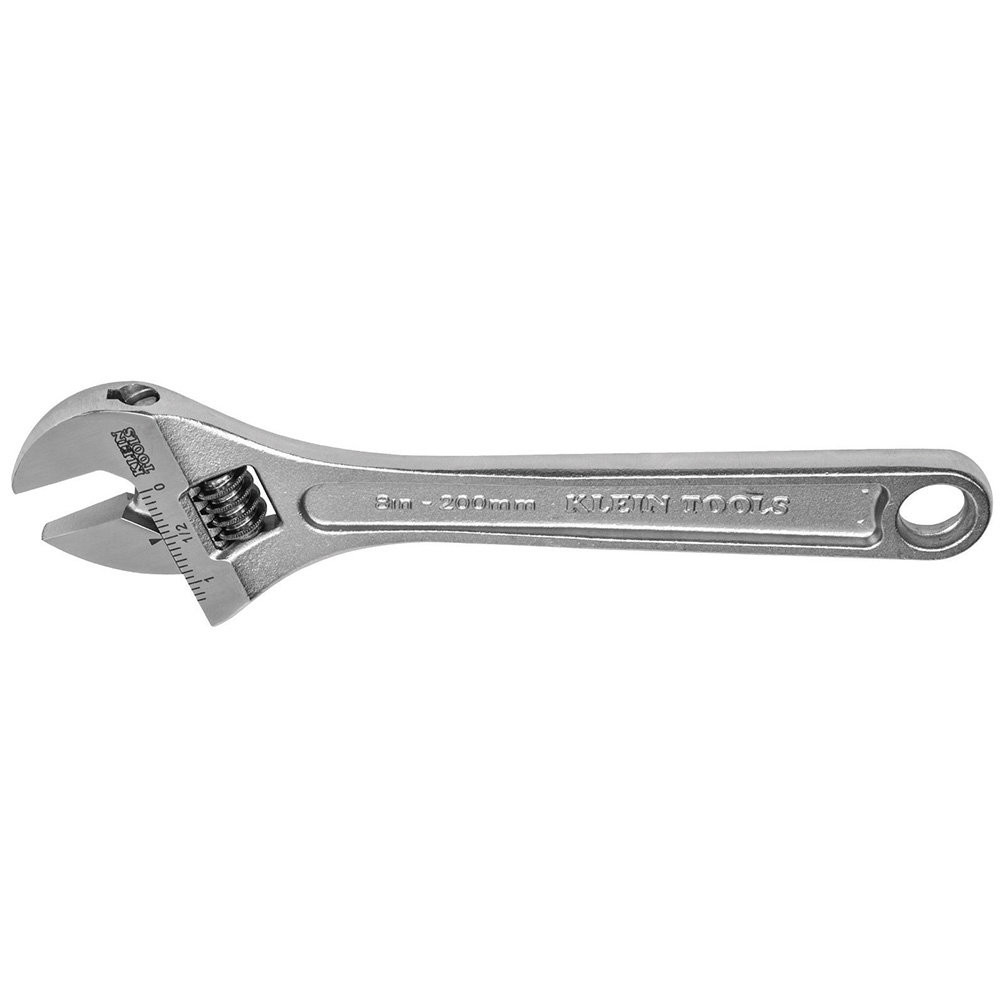 WRENCH ADJUSTABLE 1-1/8IN 8-1/8IN YES