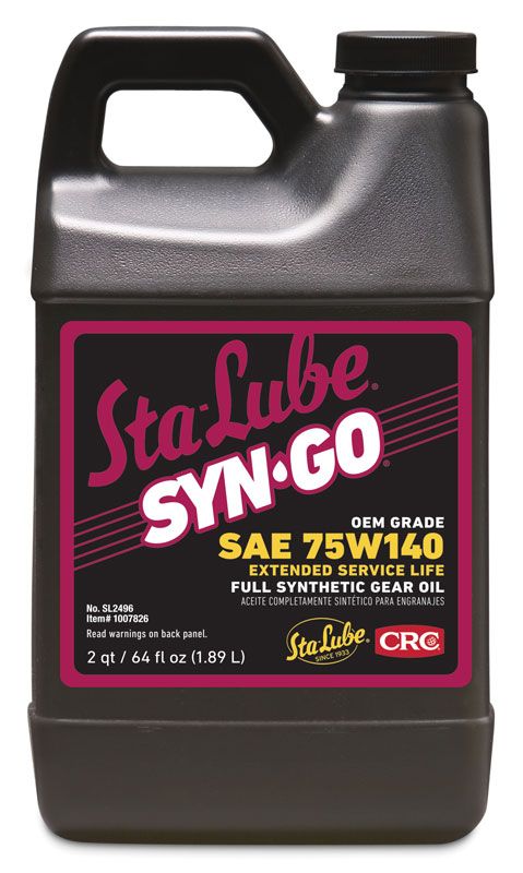 GEAR OIL SYTHETIC 64 OZ.