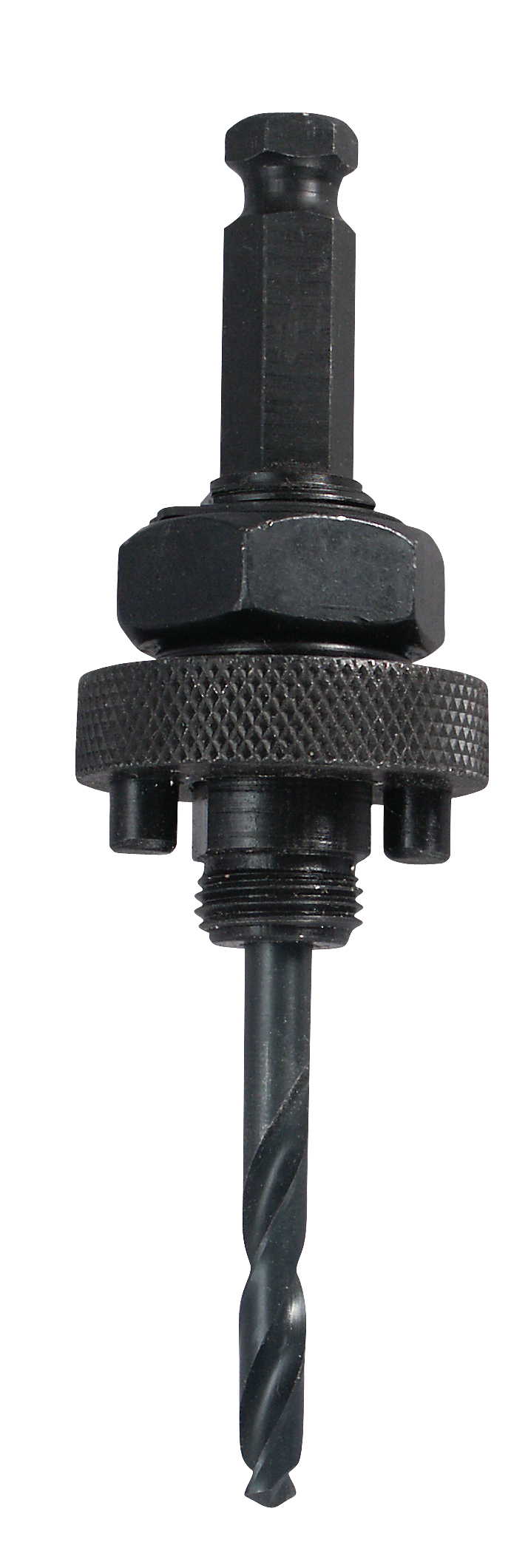 ARBOR SAW HOLE 1/2IN 1/4IN STL HEX 6IN