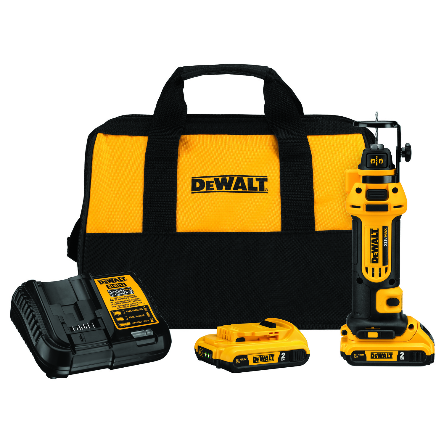 KIT TOOL CUT-OUT CORDLESS 2AH 20VDC KIT