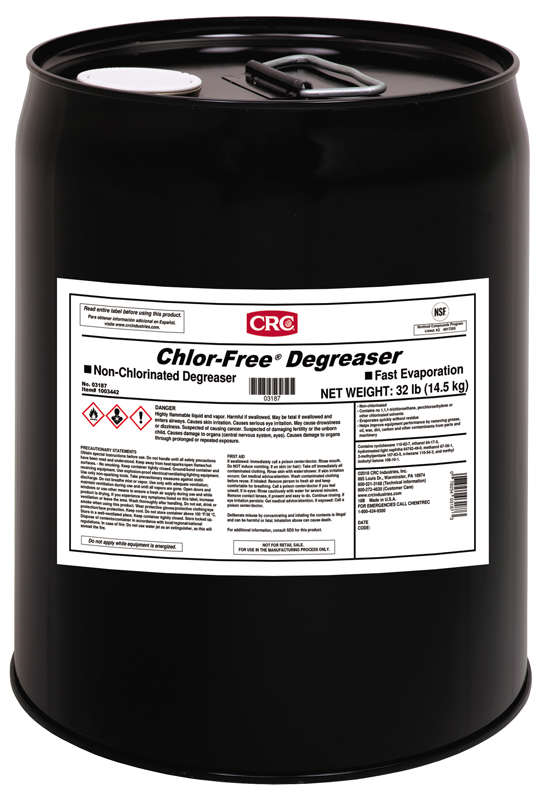 DEGREASER CHLOR-FREE 5 GAL