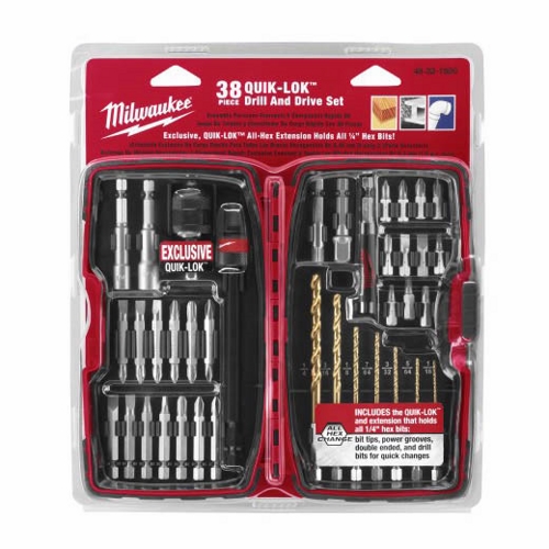 SET DR AND DR 38 1/4IN DIA HEX SHK STL