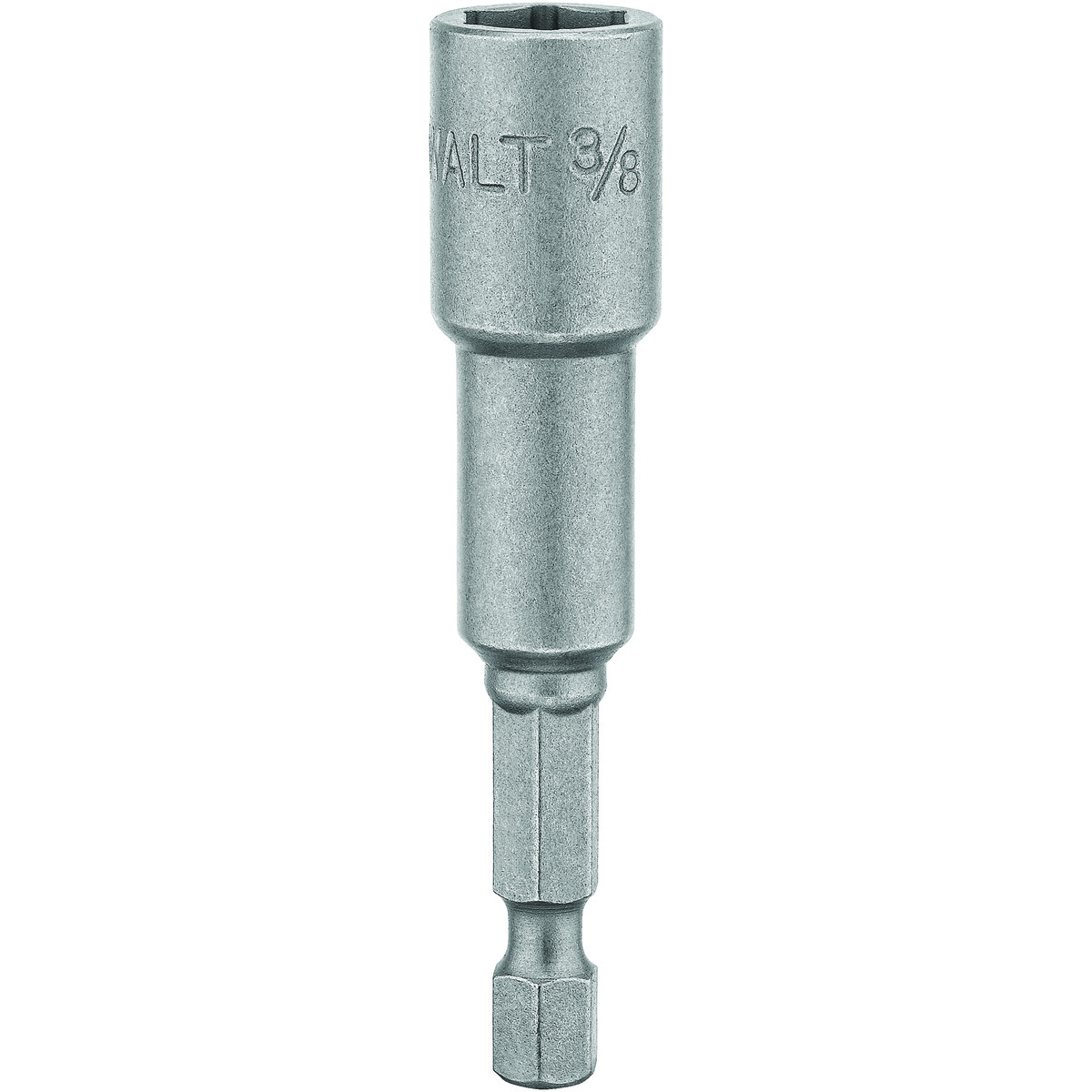 DRIVER NUT 3/8IN STL 3/8IN HEX 1/4IN HEX