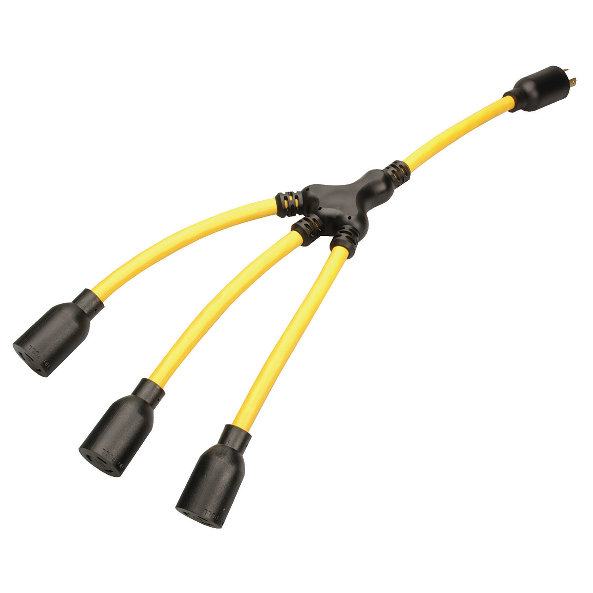 ADAPTER W 125VAC 20A 1FT NEMA L5-20P PVC