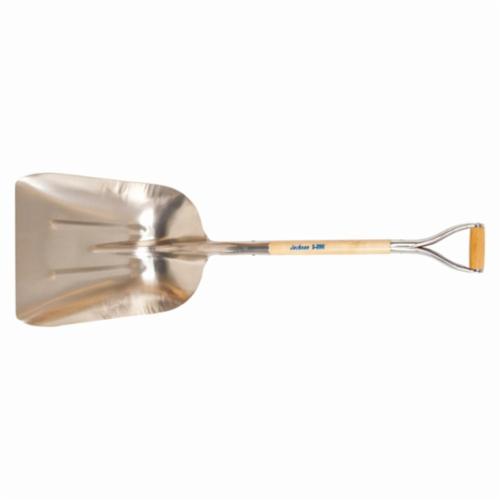 SHOVEL SCOOP 27INL AL GR HDWD RIB