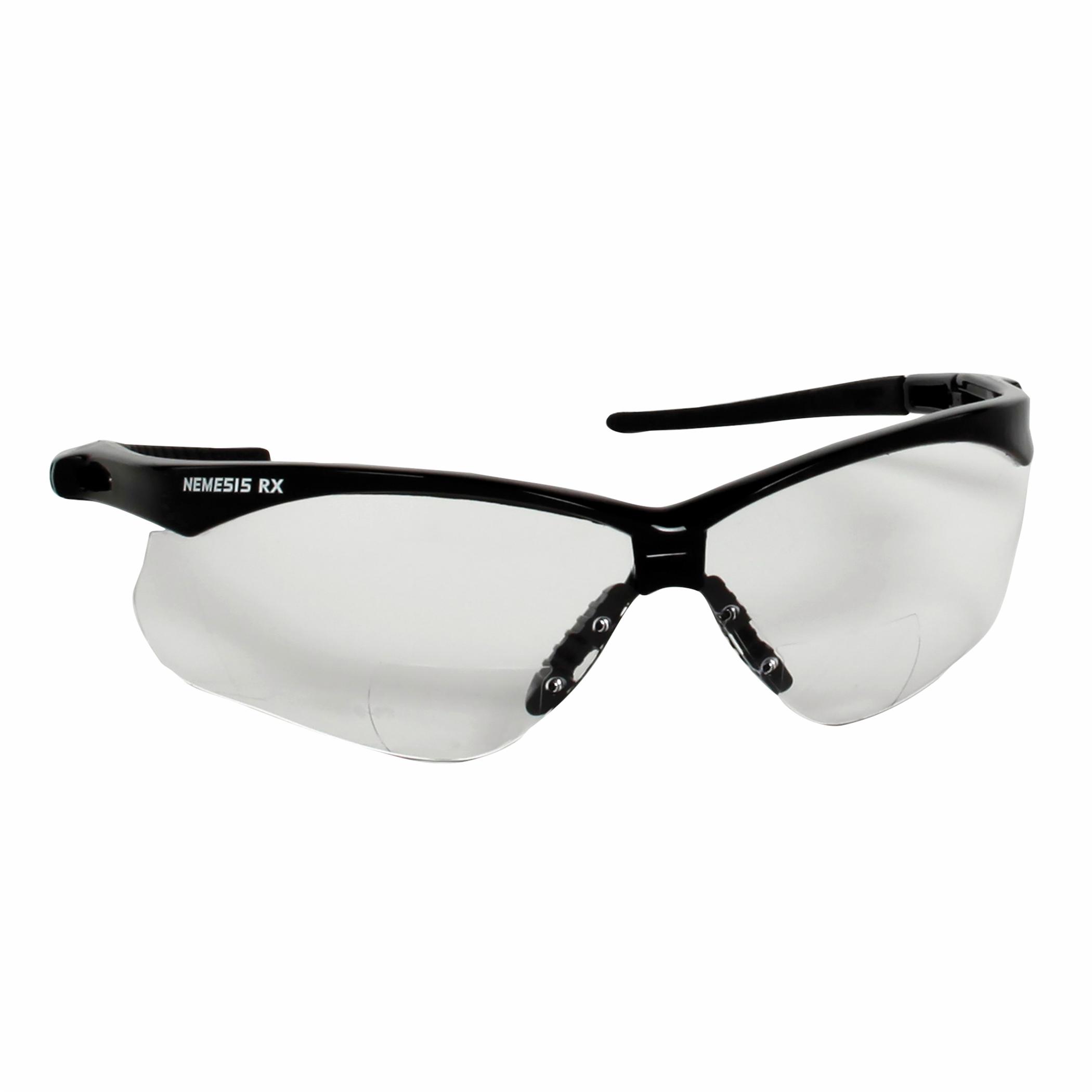GLASSES SAF RDR +1.5 CLEAR BK NYL UNIV