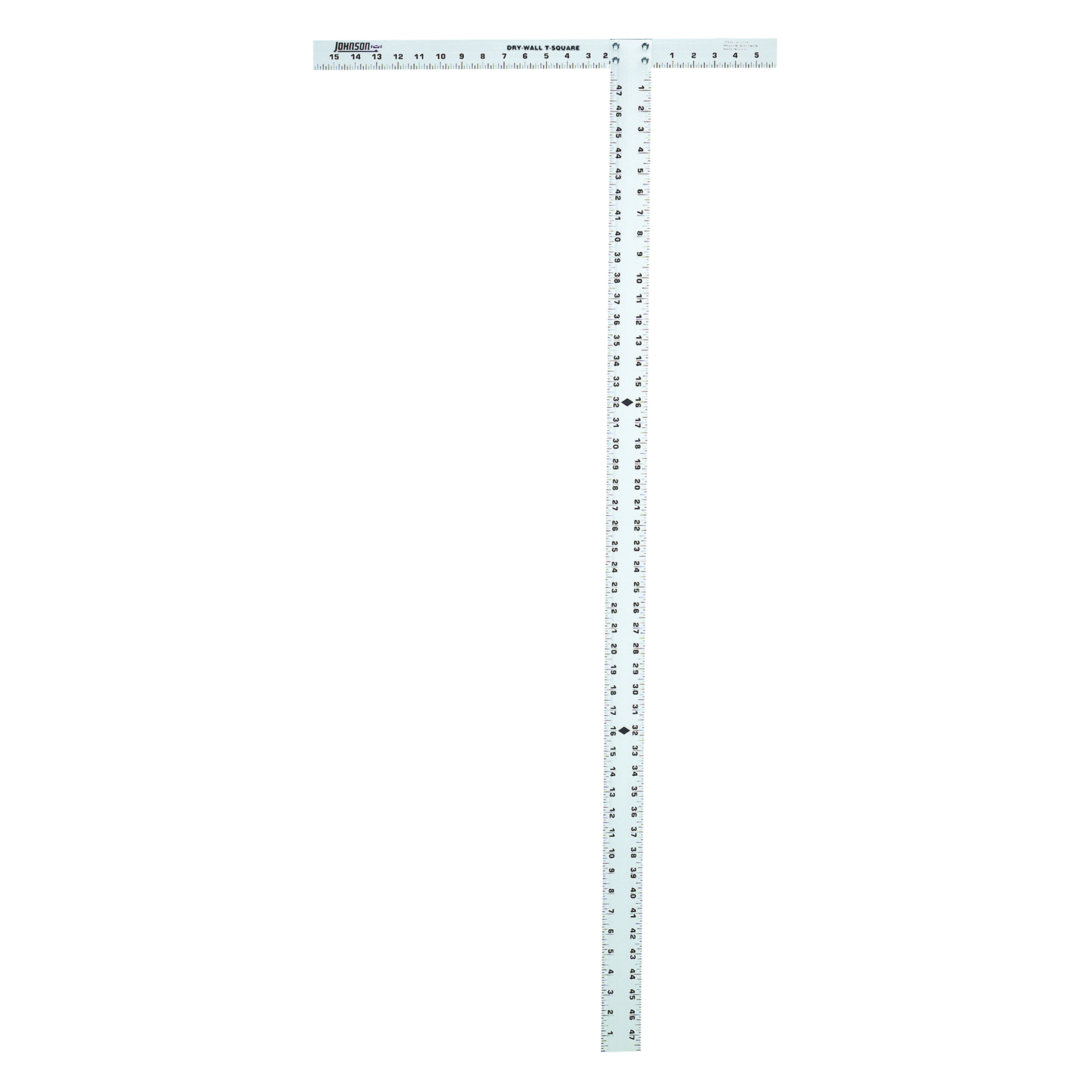 T-SQUARE 48IN 1/8IN EXTRUDED AL ANODIZED