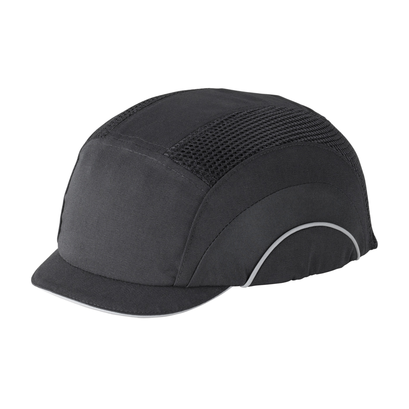 HARDCAP JSP BLACK/BLACK BRIM HDPE LINER