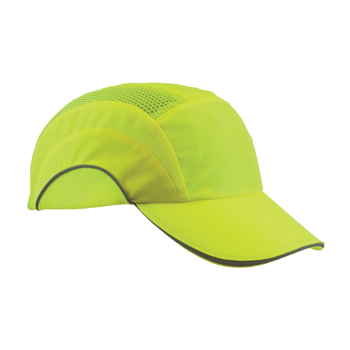 CAP BUMP OS HI-VIZ LIME YEL ELAS STRAP