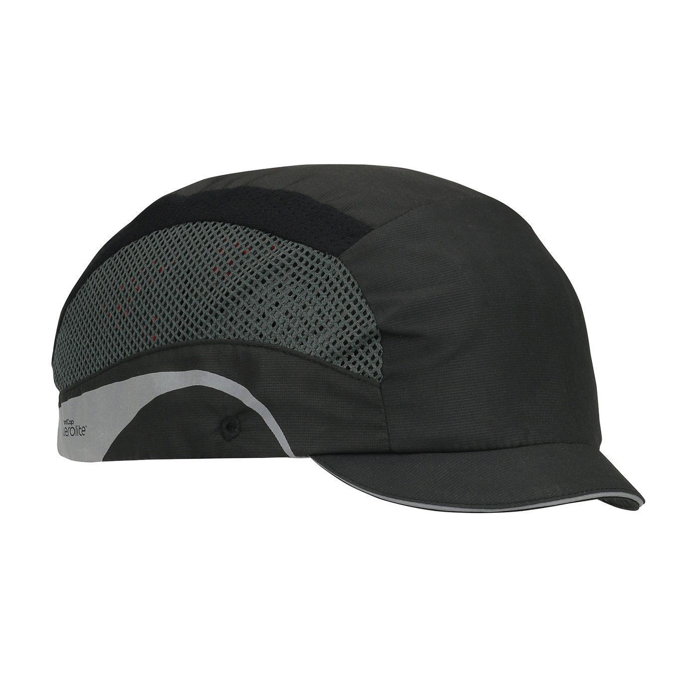 CAP BUMP UNIV BK HDPE/POLYEST/COTTON