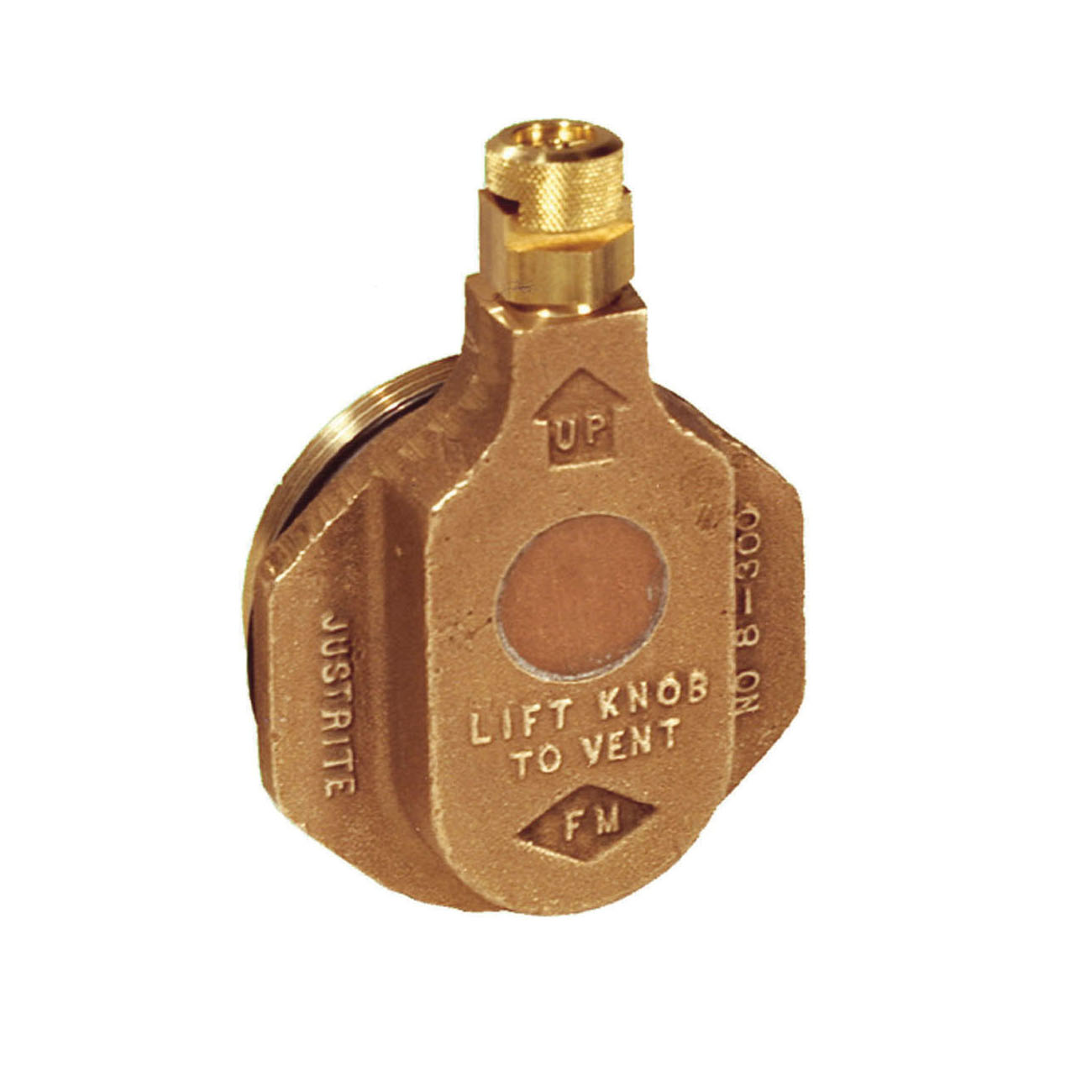 BRASS HORIZONTIAL VENT 2IN