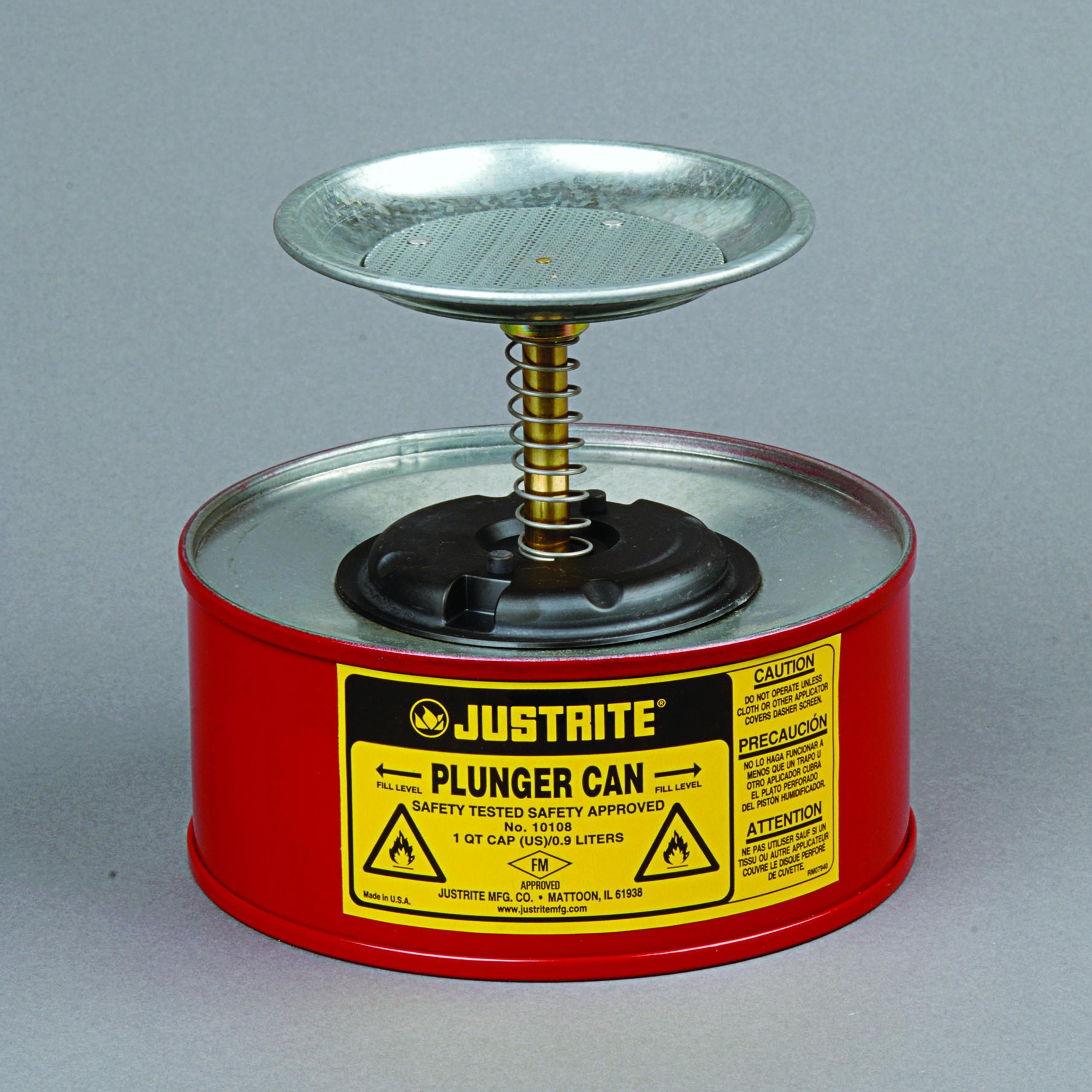 CAN DSPNSG PLGR 1QT STL R PWD CTD 5IN