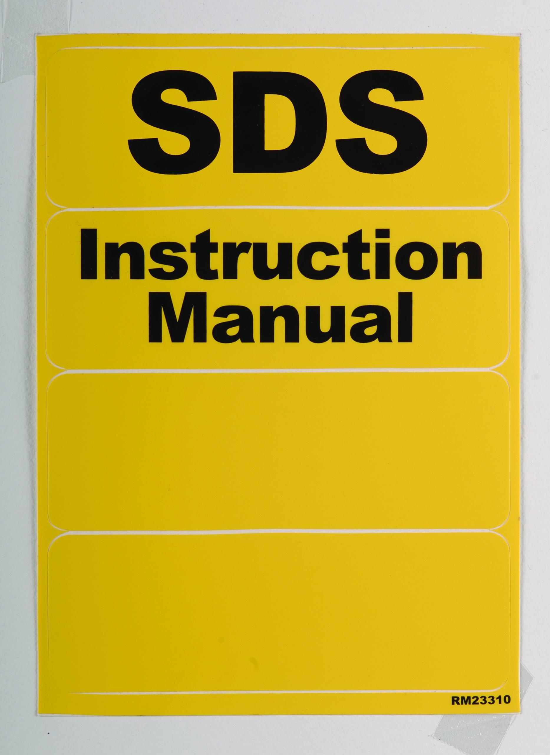 PACK LBL DOC STOR BOx