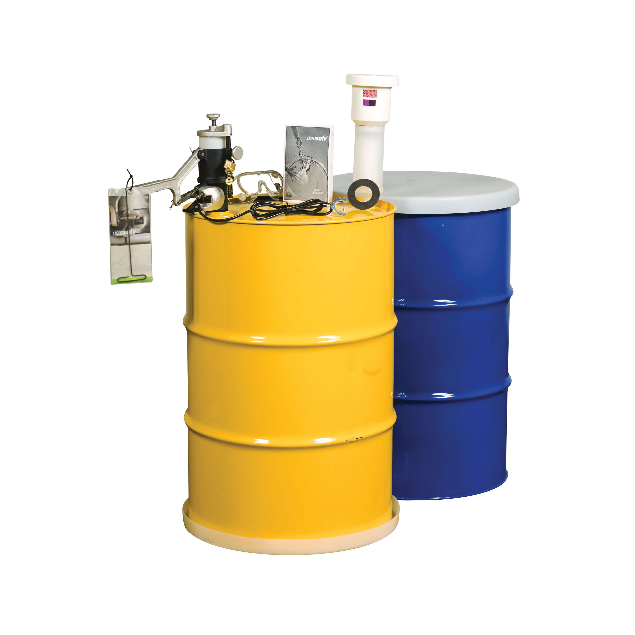 SYSTEM DSPL CAN AEROSOL STL BK