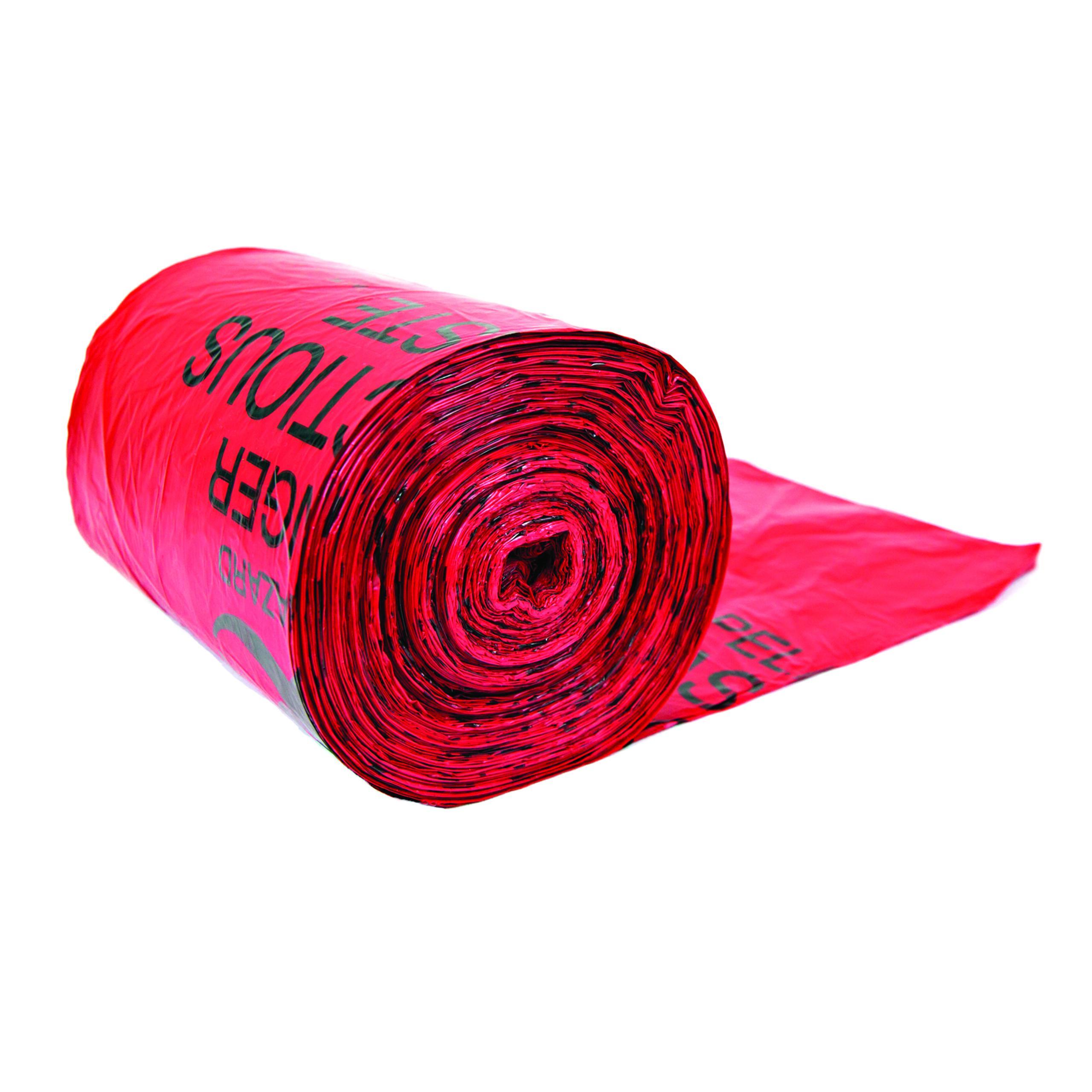 33X24 RED BIOHAZARD BAG