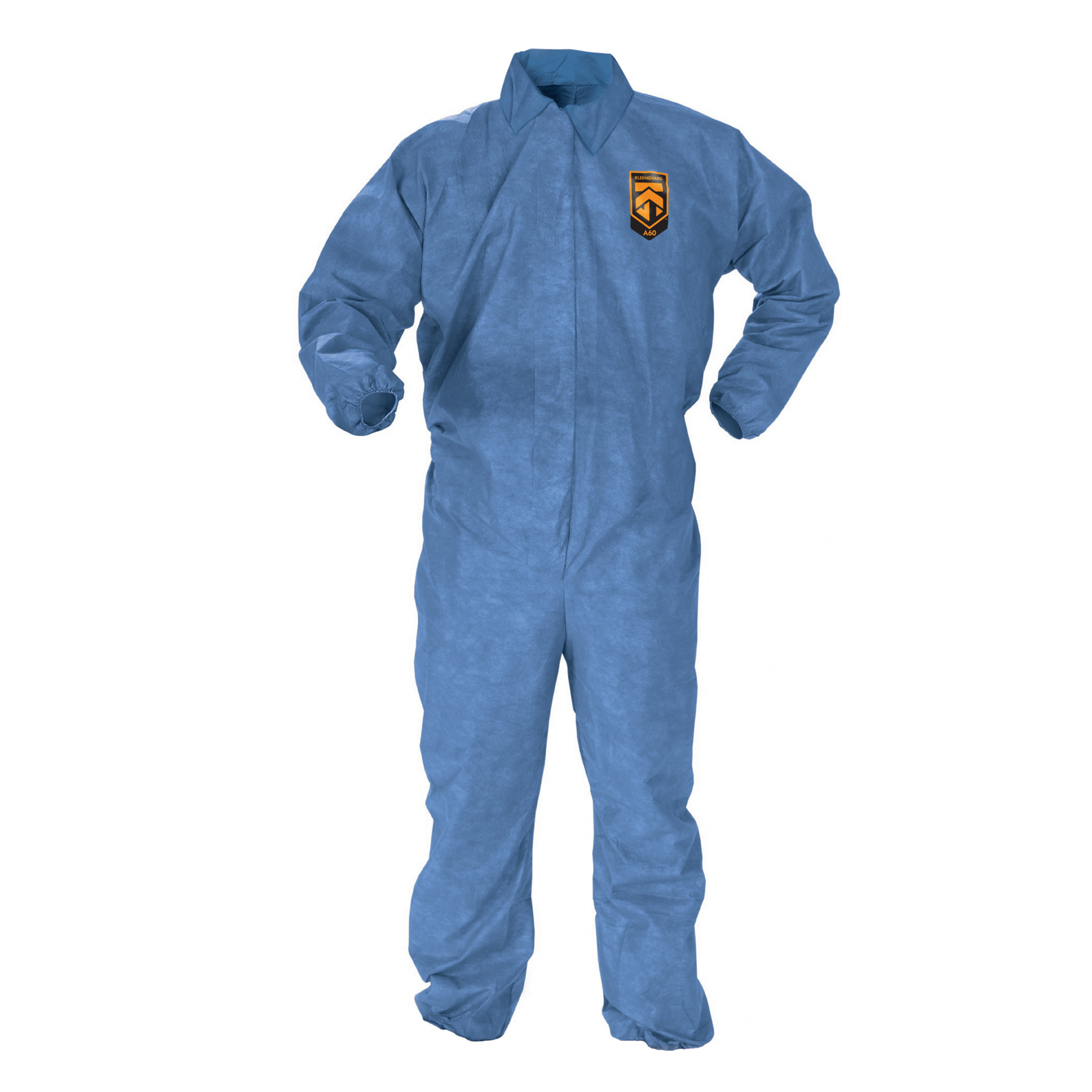 COVERALL DISPOSABLE 2XL BL SMS FABRIC