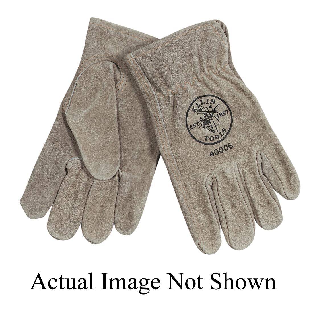 GLOVES DRIVERS/WORK GUNN CUT SIZE M GRA