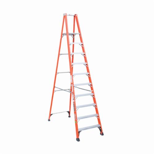 STEPLADDER PLATF 10FT 375LB FIBERGLASS
