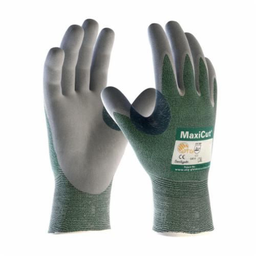 GLOVES RESISTANT CUT 2XL GRN SMLS 9.6IN