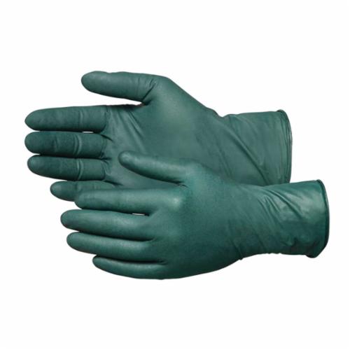 GLOVES DISPOSABLE L NITRILE GRN 10.6IN