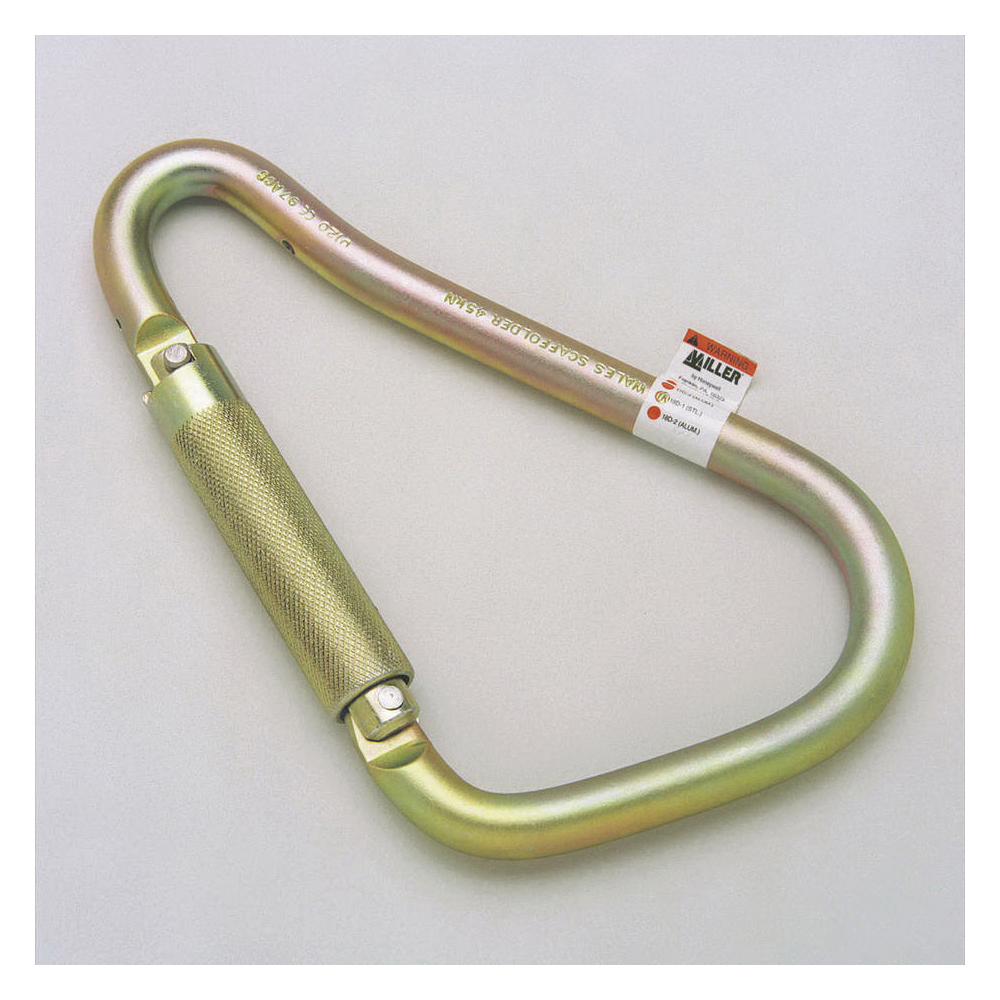 CARABINER 2IN FGD ALY STL 2IN TWIST LOCK