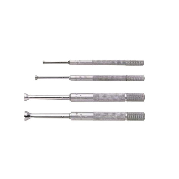 1/8TO1/2IN HARDENED STL SATIN 4-PC SM