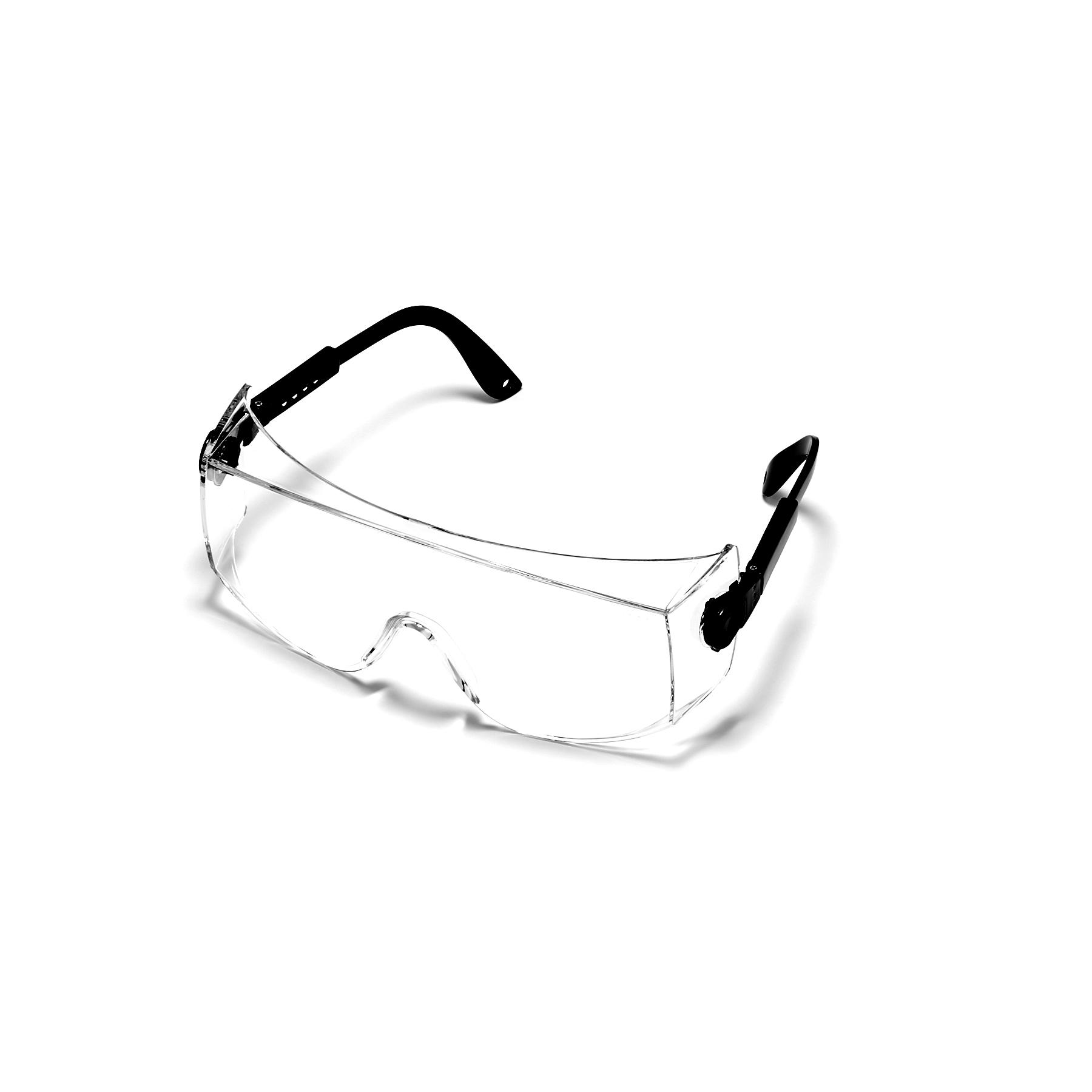 GLASSES SAF A-FOG CLEAR FRAMELESS BL