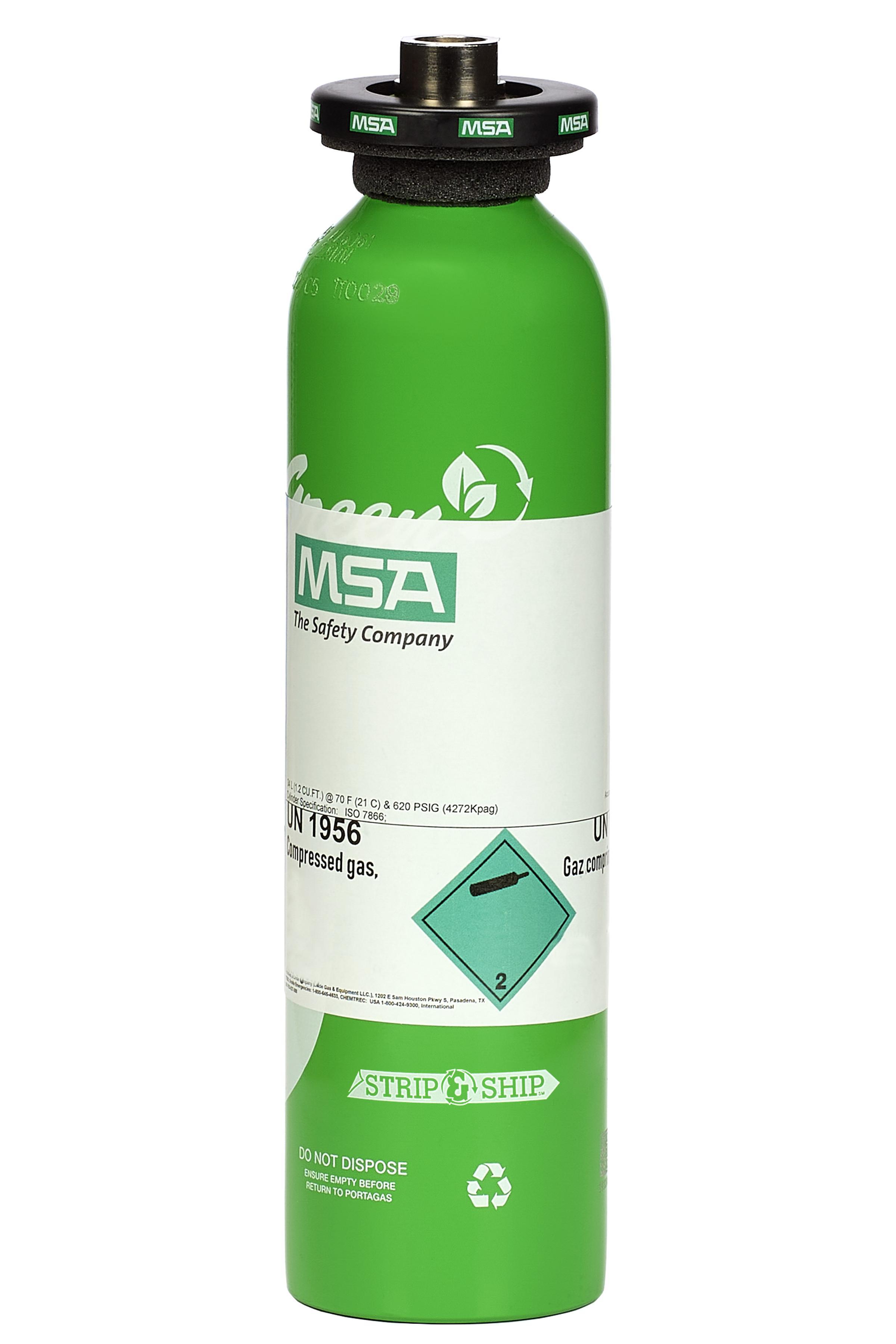 GAS TSTG CAL 34 L 13-3/4 X 3IN 500PSI AL