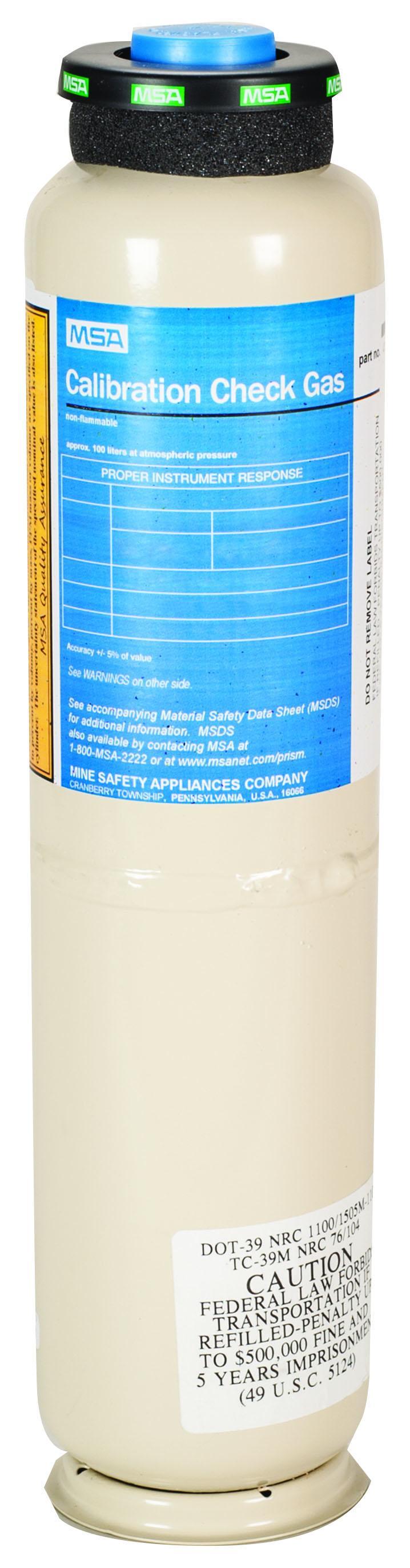 GAS TSTG CAL 100 L 1000PSI STL 36 MONTHS