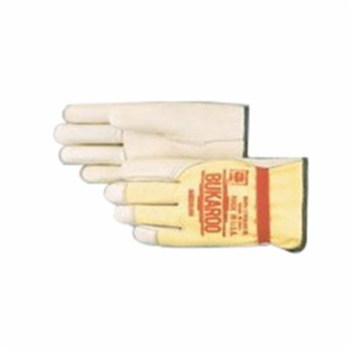 GLOVES GP WORK L GR COWHIDE LTHR LTHR