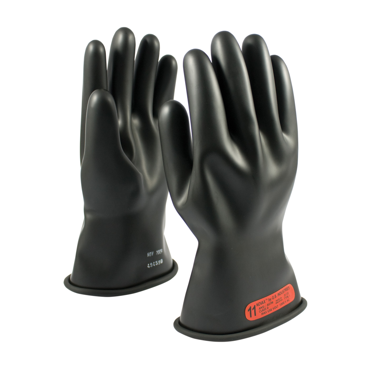 GLOVES ELECTRICAL INSULATED SZ 10.5 BK