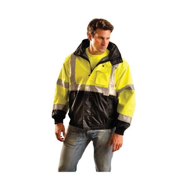 JACKET B MENS 4XL HI-VIZ YEL 60TO62IN