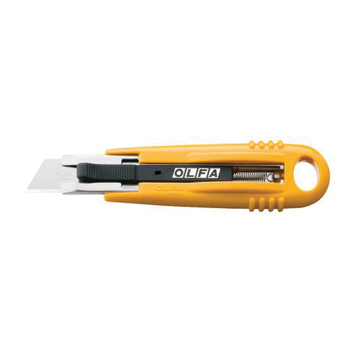 KNIFE UTIL RETRACTABLE SST 1 5-1/2IN 4 1
