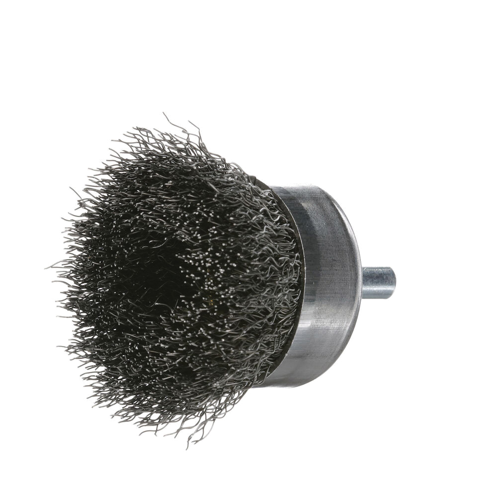 BRUSH WIRE CUP 2 CRMPD .01