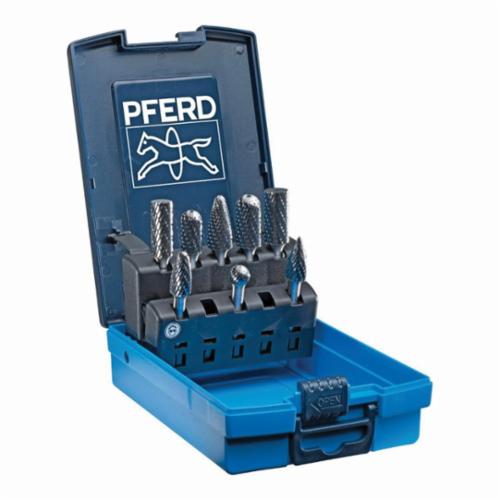 8 PIECE TC-BUR SET - 1/4 SH PLASTIC