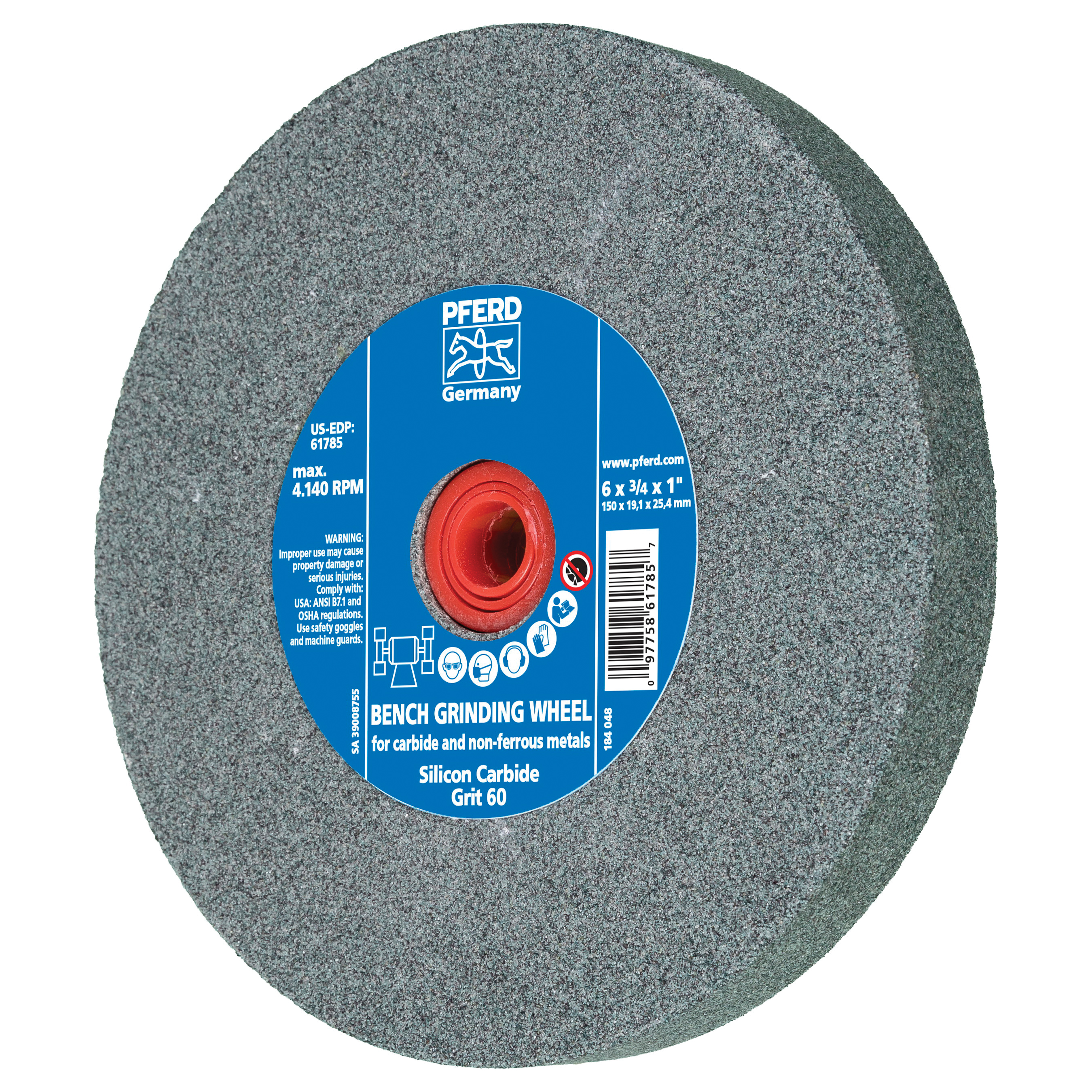 10 X 1 X 1-1/4 120 GRIT SC WHEEL