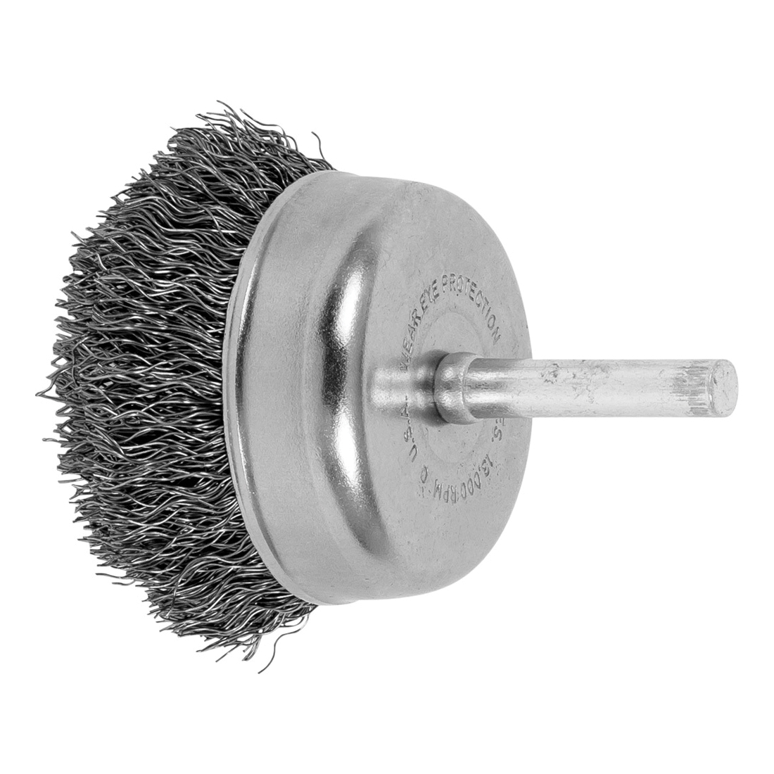 2IN CRMPD SHK MTD CUP.012 CS 1/4IN SHK