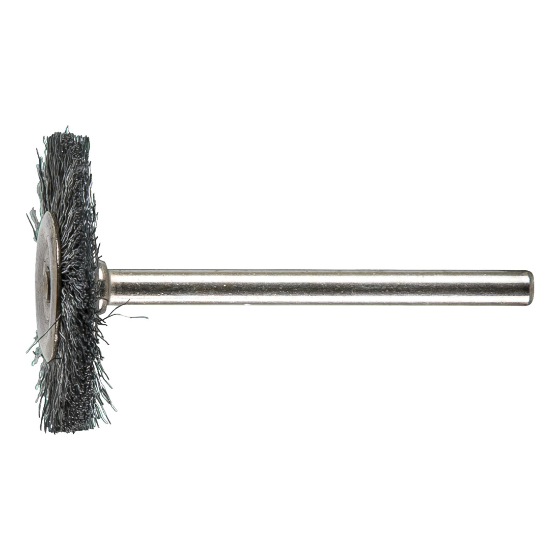1IN MINI MTD WHL BRUSH .005 CS 1/8IN STE