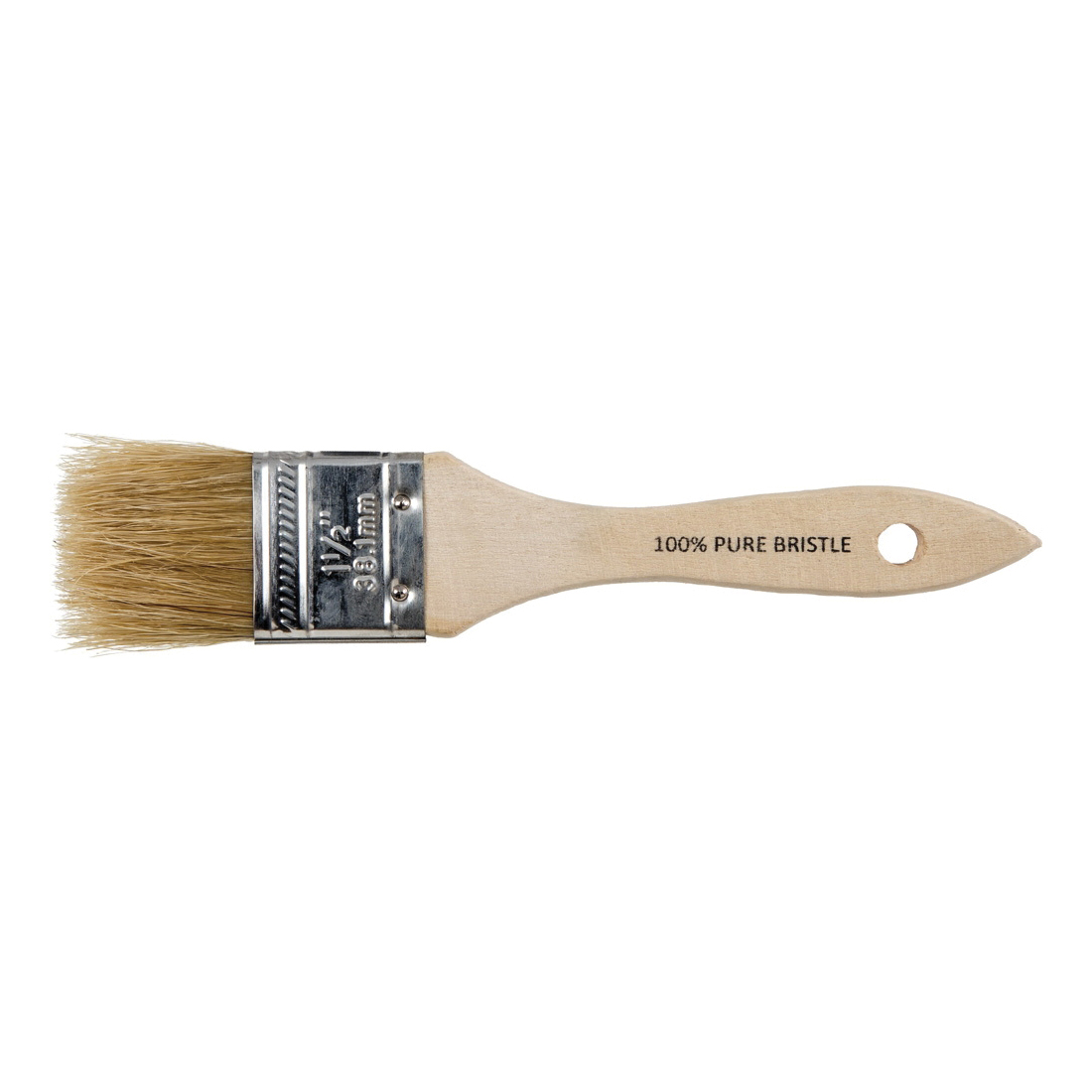 BRUSH CHIP 1-1/2 W/WOOD HANDLE