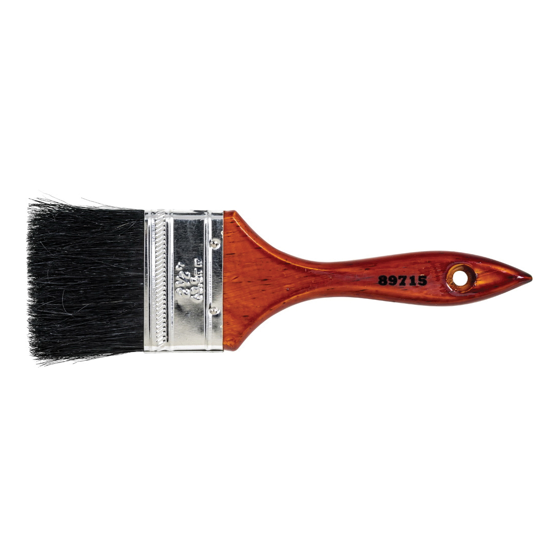BRUSH WALL BLK 2-1/2 BLK BRISTLE FILL