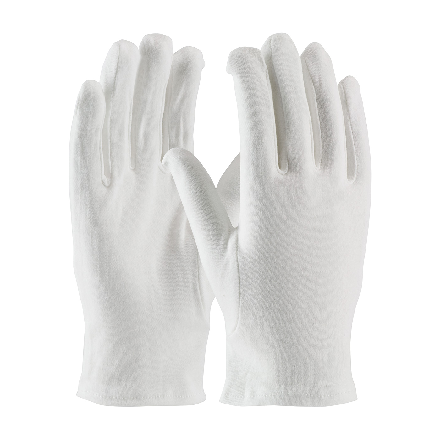GLOVES DRESS L WHT 100% COTTON UNLINED