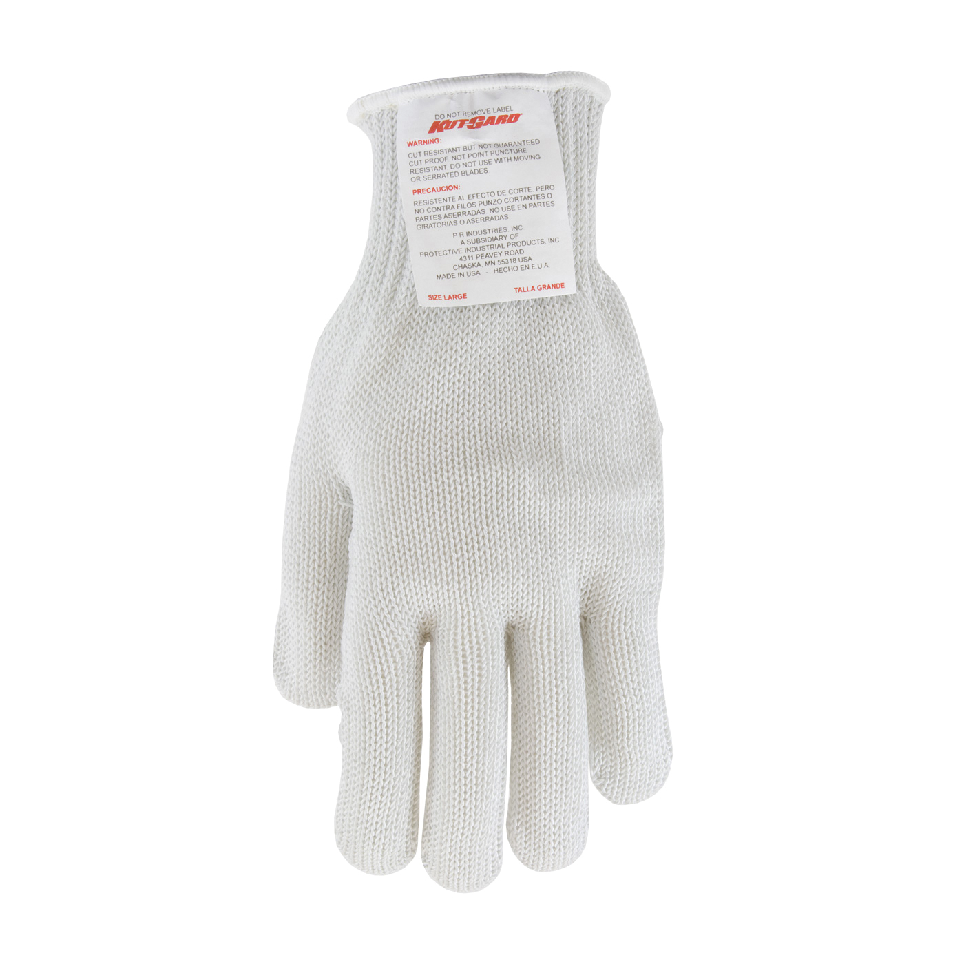 GLOVES RESISTANT CUT L ELAS/KNIT WRIST R