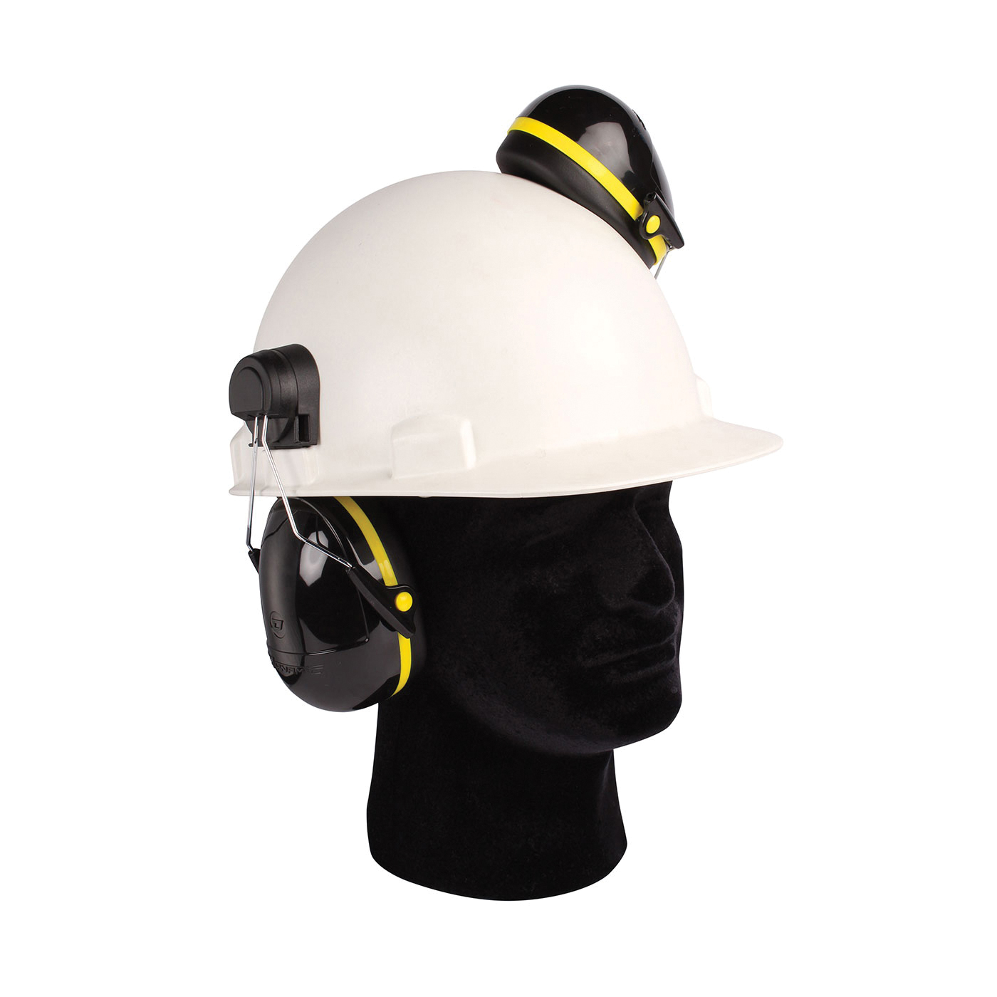 EARMUFF CAP STYLE HARD HAT UNIV SIZE ABS