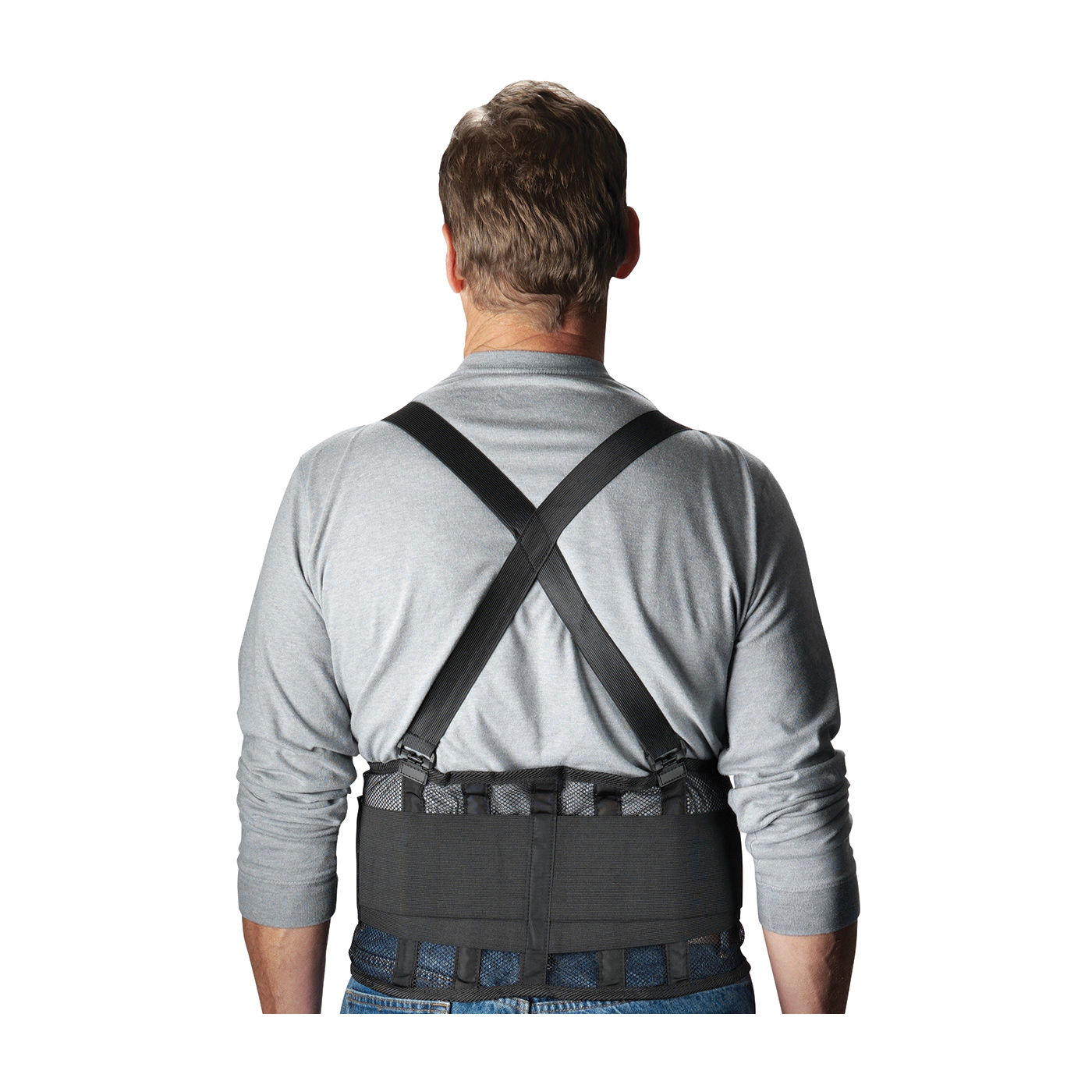 BELT SPRT BACK ERGONOMIC L 40 - 44IN BK
