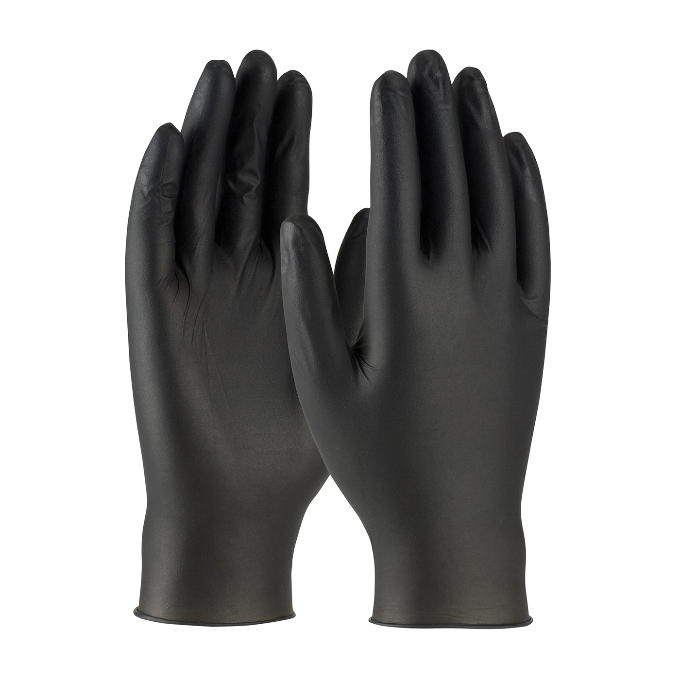 BLACK NITRILE - 5 MIL BLACK POWDER FREE