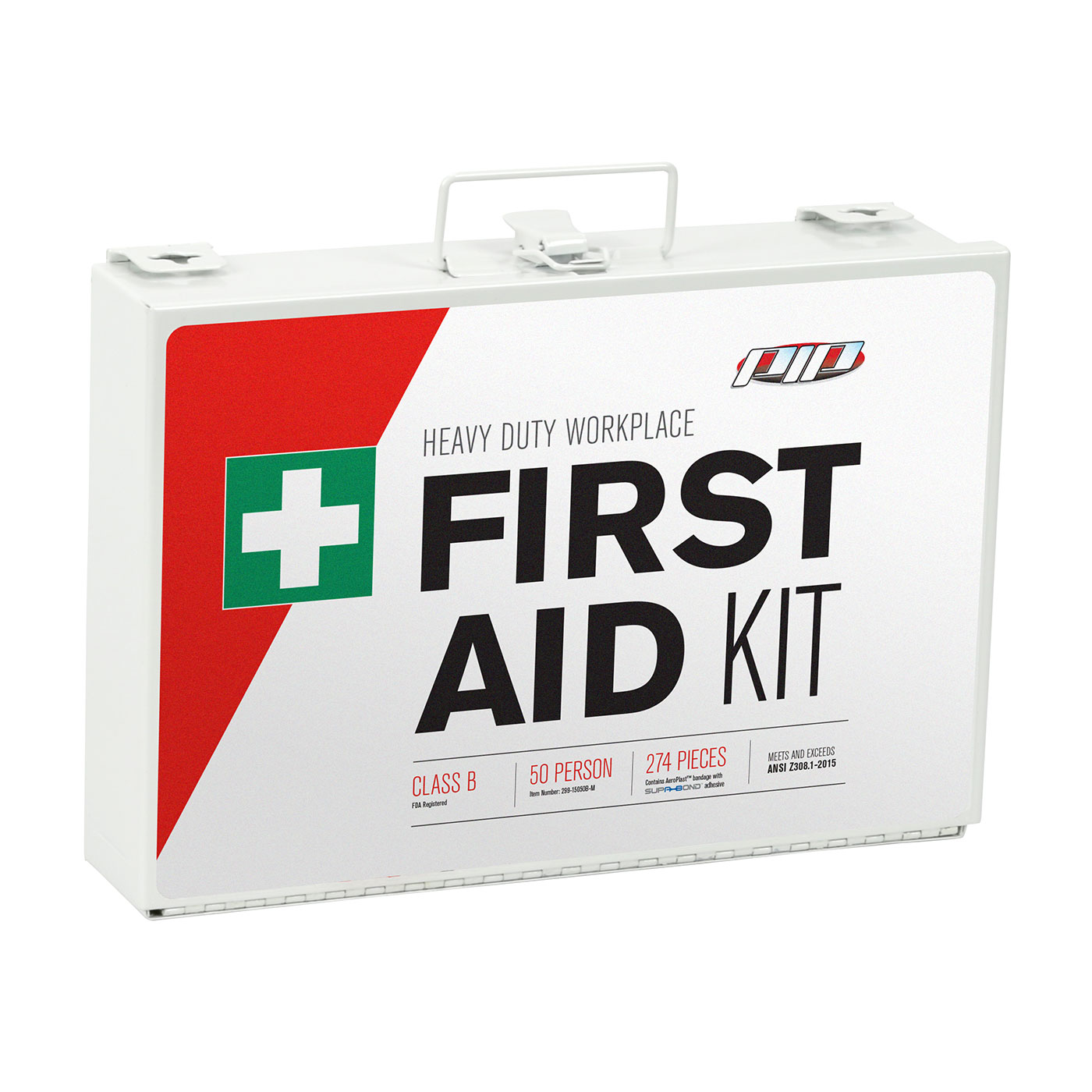 KIT FIRST AID 274 MET 50 WHT 299-15050B