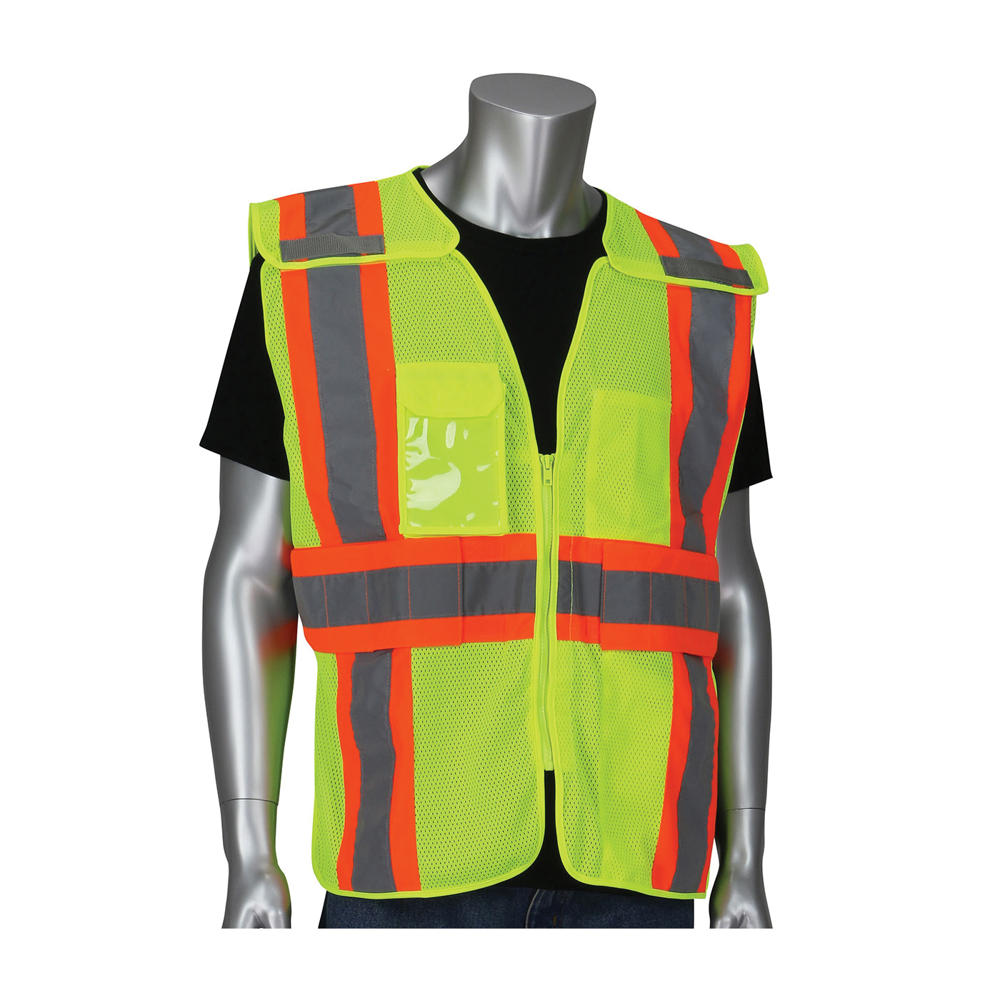 VEST BREAKAWAY 2XL/5XL HI-VIZ LIME YEL