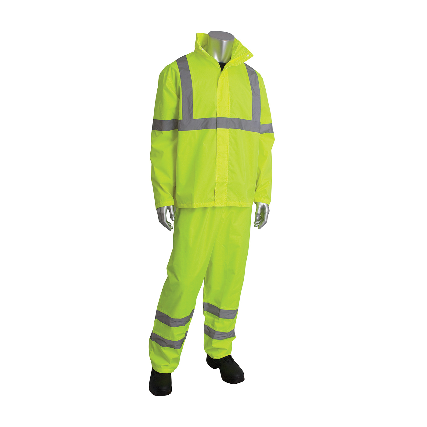 SET RAINSUIT 2XL/3XL HI-VIZ YEL POLYEST