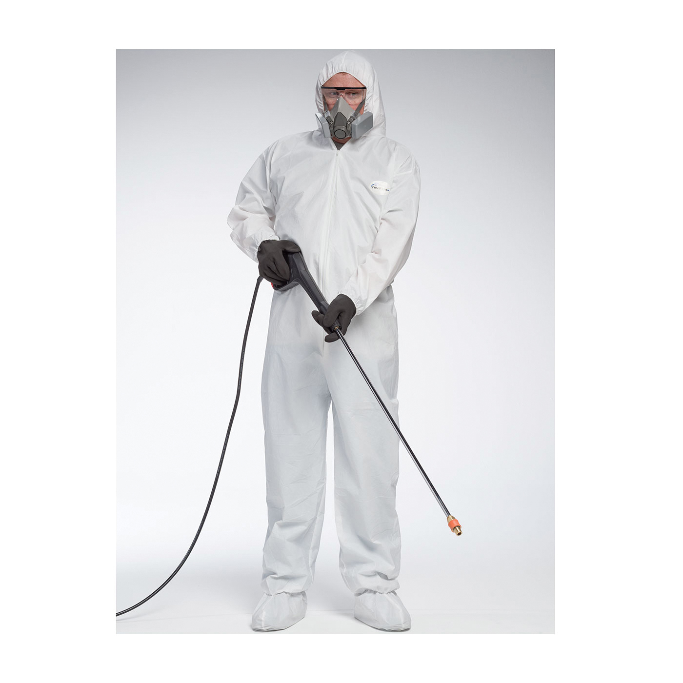 COVERALL CHEMICAL-RESISTANT 2XL WHT